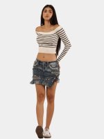 Miss Me Jeans Recrafted Mini Skirt - Image 7