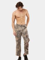 Reworked Realtree Camo Pants – Hand-Painted Snake Artwork (Size 28–36)