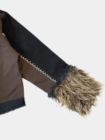 Frost Co-Ord Set – Canvas & Faux Fur Handcrafted Ensemble - Image 26