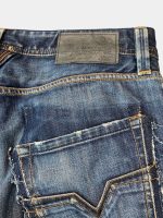 1 of 1 Patch & Distressed Reworked Denim Jorts - Image 14