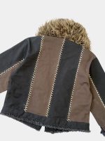 Frost Co-Ord Set – Canvas & Faux Fur Handcrafted Ensemble - Image 9