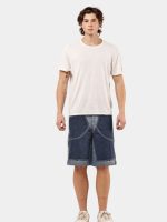 Custom Double Knee Denim Jorts - Image 8