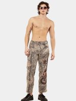 Reworked Realtree Camo Pants – Hand-Painted Snake Artwork (Size 28–36) - Image 6