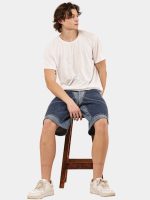 Custom Double Knee Denim Jorts - Image 5