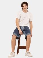 Custom Double Knee Denim Jorts - Image 4