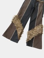 Frost Co-Ord Set – Canvas & Faux Fur Handcrafted Ensemble - Image 15