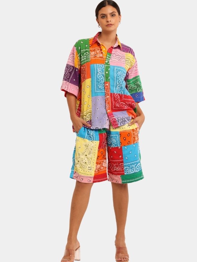 12 Mix Match Bandana Co-ord Set - Image 1