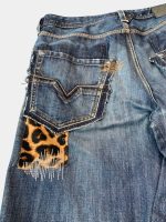 1 of 1 Patch & Distressed Reworked Denim Jorts - Image 18