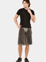 Vintage Reworked Dickies Jorts – Contrast Panel Patchwork Shorts (Size 28–36) - Image 3