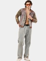 Reworked Embroidered Patchwork Jacket – Artisan Panel Design (S–L) - Image 12