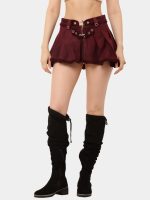 Crimson Tennis Skirt