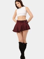 Crimson Tennis Skirt - Image 2