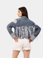 Fray Denim Jacket (1 of a 1 )