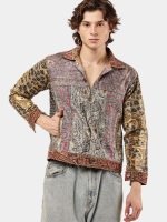 Reworked Embroidered Patchwork Jacket – Artisan Panel Design (S–L) - Image 10