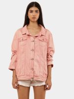 Levi’s Reworked Denim Jacket with Cyberglism Back Print & Hand Cudana Work - Image 11