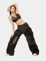 Baggy Centipede Jeans – Upcycled Denim - Image 7