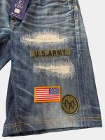 1 of 1 Patch & Distressed Reworked Denim Jorts - Image 10