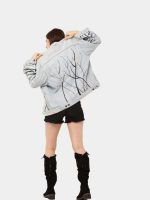 1 of 1 Couture Wave Reworked Denim Jacket - Image 15