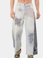 Shashiko Reverse Belt Denim Jeans – Handcrafted Heritage - Image 10