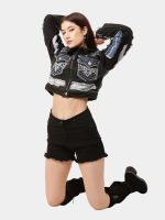 Retro Rush Crop Jacket