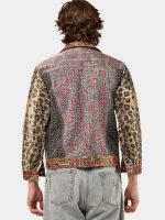 Reworked Embroidered Patchwork Jacket – Artisan Panel Design (S–L) - Image 3