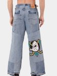 Y2K Rav Skaters Denim Pants