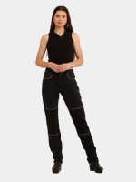 Back Blanket Jeans – Embroidered Straight Denim with Fogged Seam Paneling - Image 7