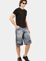 Reverse Waist Double Knee Jorts - Image 5