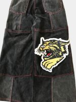 1 of 1 Y2K RAV Skater Patchwork Denim Pants - Image 4