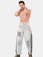 Shashiko Reverse Belt Denim Jeans – Handcrafted Heritage