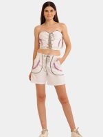 Fresh Lavender Reworked Denim Co-Ord Set - Image 10