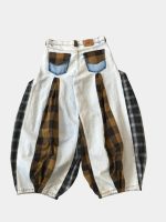 Balloon Harem Pant – Upcycled Denim & Cotton Baggy Trousers - Image 2