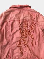 Levi’s Reworked Denim Jacket with Cyberglism Back Print & Hand Cudana Work - Image 18