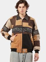 Reworked Carhartt Patch Bandana Jacket – Upcycled Utility Statement Piece - Image 4