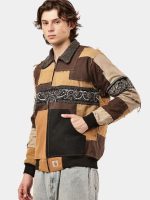 Reworked Carhartt Patch Bandana Jacket – Upcycled Utility Statement Piece - Image 3