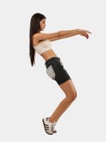 Reworked Two-Tone Denim Shorts | Vintage Levi’s + Lee Upcycled Design - Image 8