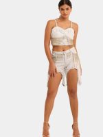 Rhinestone Reworked Denim Co-Ord Set - Image 6