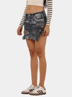 Miss Me Jeans Recrafted Mini Skirt - Image 4