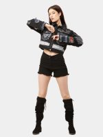 Retro Rush Crop Jacket - Image 5