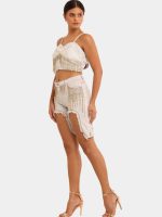 Rhinestone Reworked Denim Co-Ord Set - Image 4