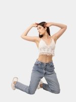 Reworked Levi’s Denim with Sashiko Embroidery – Upcycled Artisan Jeans - Image 7