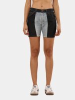 Reworked Two-Tone Denim Shorts | Vintage Levi’s + Lee Upcycled Design - Image 4