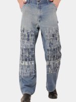 Loop Double Knee Denim Pant