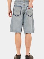 10F1 Crazy Patchwork Denim Jorts - Image 2