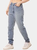 Reworked Levi’s Denim with Sashiko Embroidery – Upcycled Artisan Jeans - Image 5