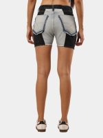 Reworked Two-Tone Denim Shorts | Vintage Levi’s + Lee Upcycled Design - Image 2