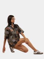 Upcycled Carhartt Patchwork Co-Ord Set – Reworked Jacket & Mini Skirt - Image 6