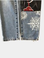 Reworked Levi’s Anime Graphic Denim Pants – Custom Streetwear (1 of a 1) - Image 8