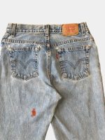 Reworked Levi’s Anime Graphic Denim Pants – Custom Streetwear (1 of a 1) - Image 6
