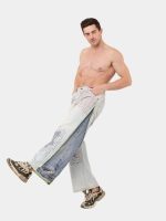 Shashiko Reverse Belt Denim Jeans – Handcrafted Heritage - Image 7